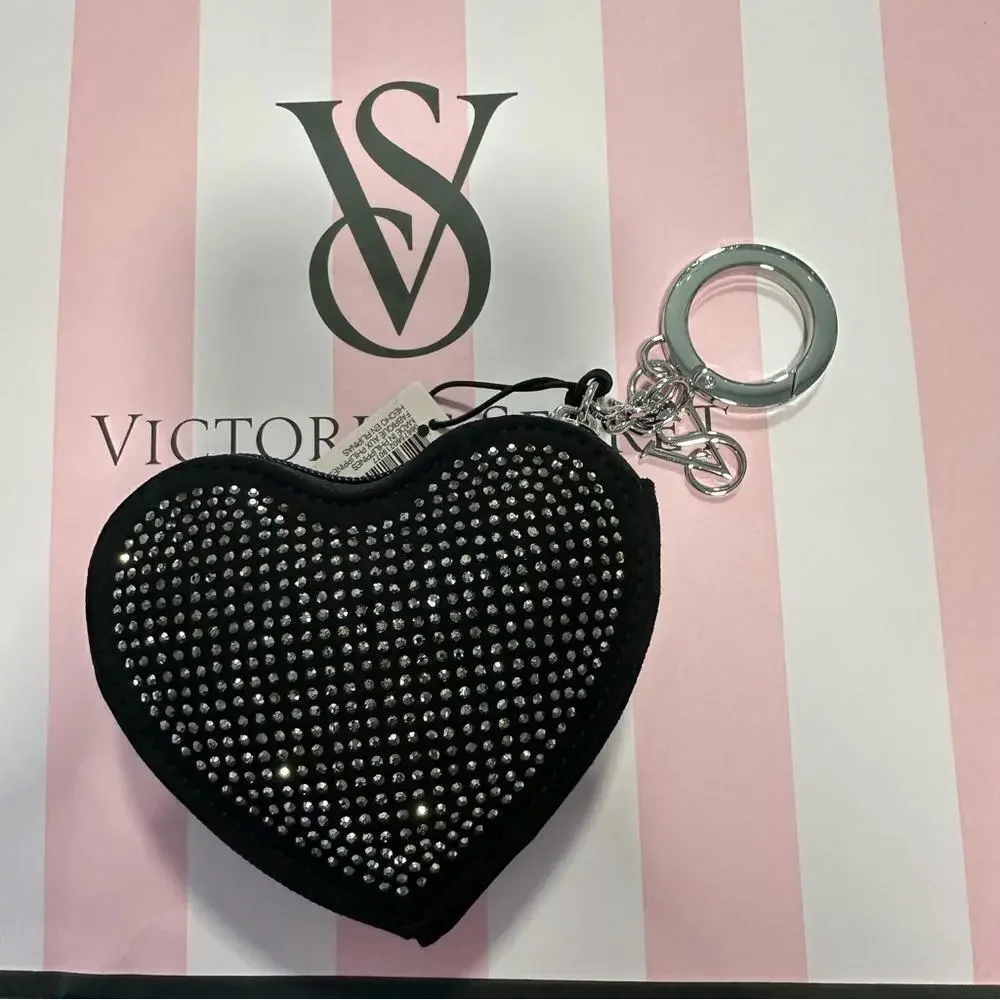 Victoria’s Secert Heart Pouch Keychain